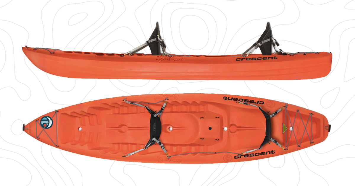 Splash II Tandem Kayak American Made Crescent Kayaks