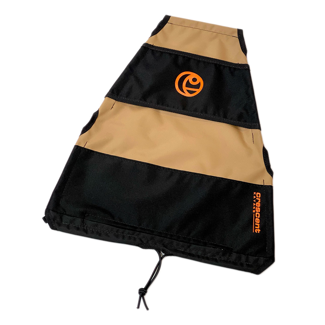 Crescent Kayaks CK1 Venture kayak, 11 foot kayak, bow cover.