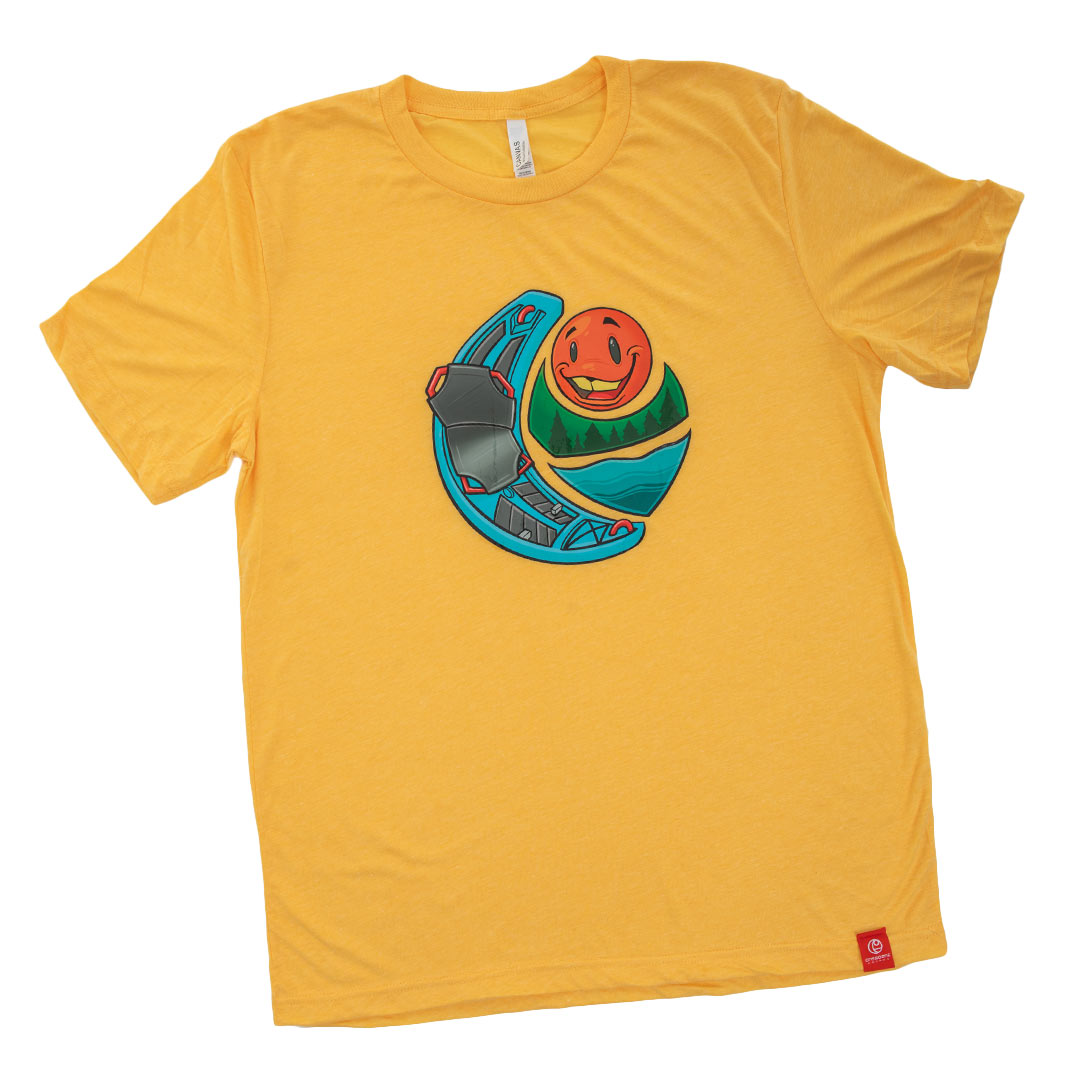 Crescent Kayaks Apparel, It's a Verb Tee.
